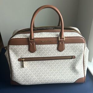 Michael Kors Large Logo Weekender Bag